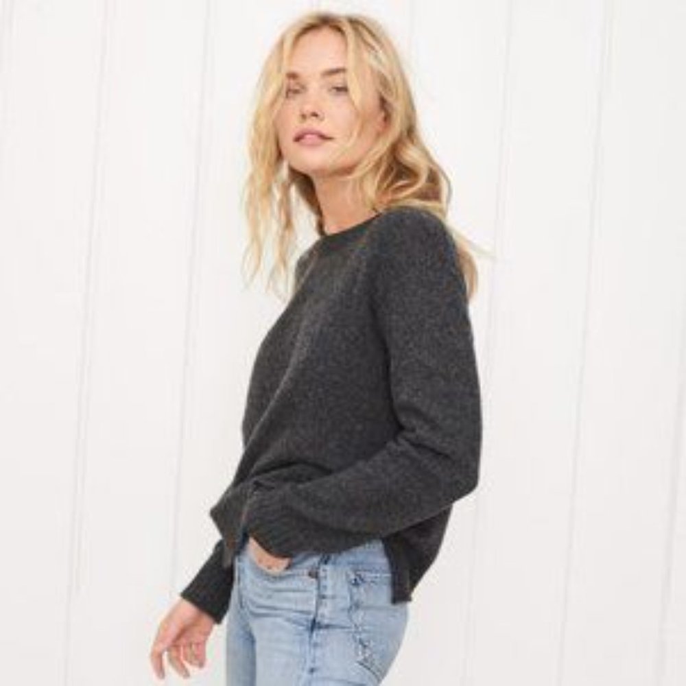 JENNI KAYNE Wool Cashmere Everyday Sweater H39